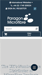 Mobile Screenshot of paragonmicrofibre.com